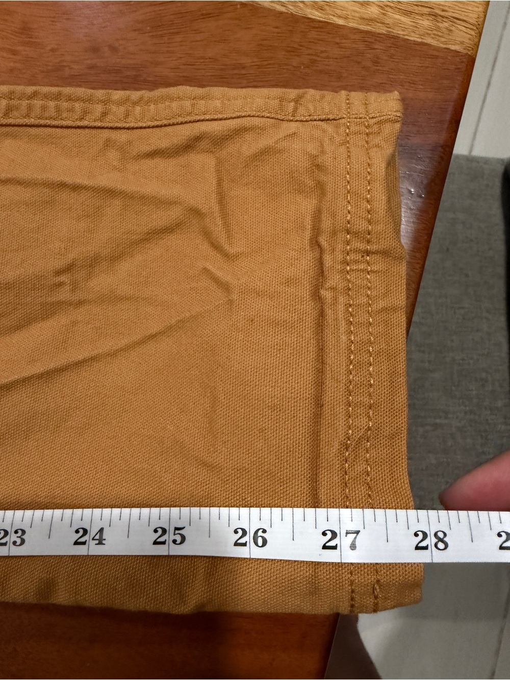 Knox Rose Women's Straight Leg Pants in Tan - Picture 7 of 7